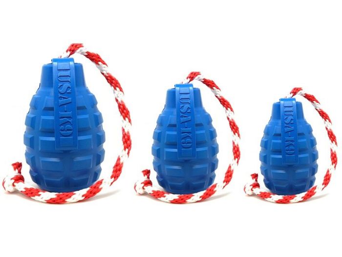 USA-K9 Grenade Reward Toy - Blue