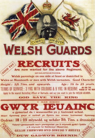 Welsh Guards Recruitment Poster
