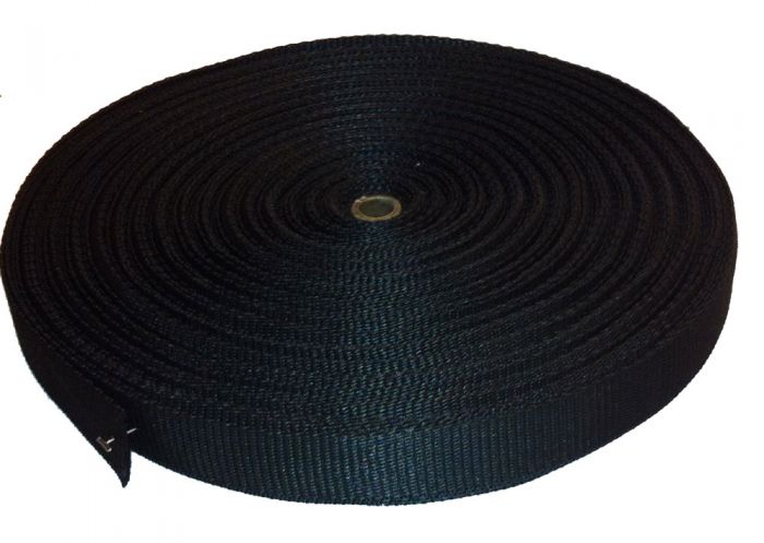 20mm Black Webbing - Military Specification