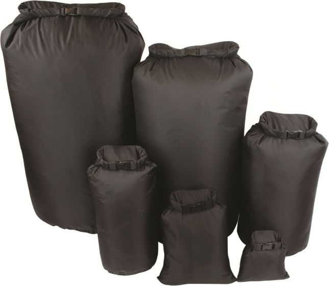 100% Waterproof Black Dry Bags / Sacks - All ﻿sizes