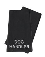 Pair of Dog Handler Slides / epaulettes
