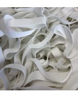 19mm / 0.75" Specialist Face Mask Elastic (Latex Free) White