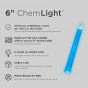 8 Hour 6” Military ChemLight (15cm) Blue lightstick (Cyalume® Branded) instructions
