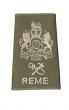 REME WO1 ASM ARTIFICER Rank Slide Hammer and Tongs 