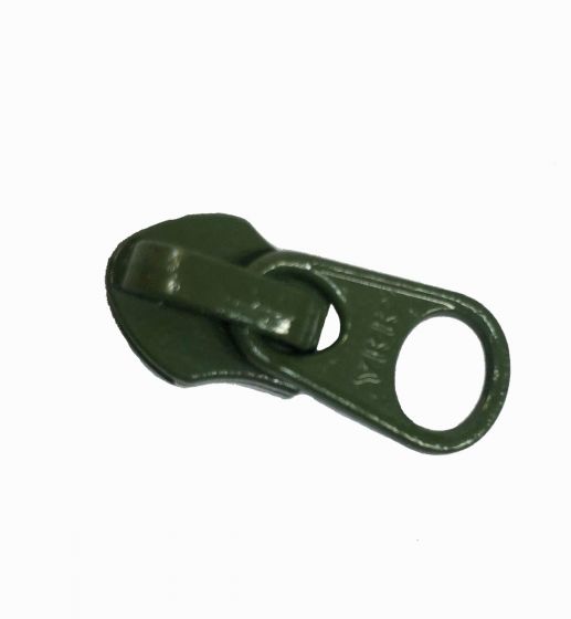 No 5 Chain Military Green YKK Reverse Slider