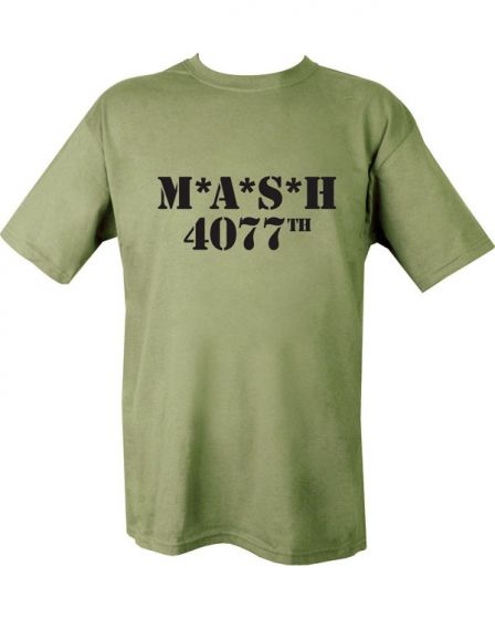 MASH T-Shirt - Olive Green