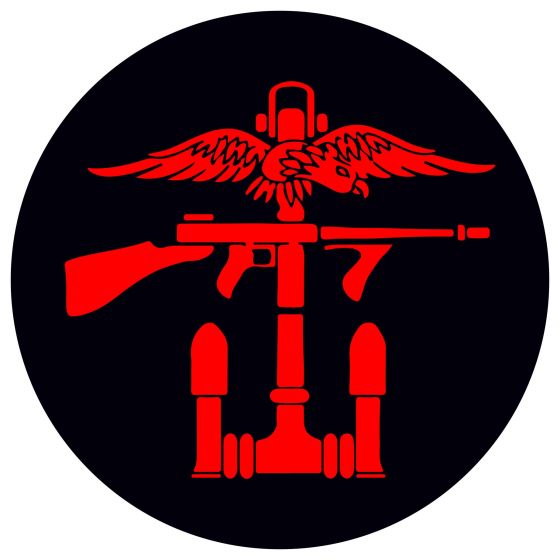 Combined Operations Right Facing Decal / Sticker (75mm x 75mm)