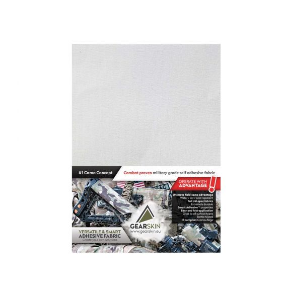 Gearskin™ White Regular (Adhesive Fabric)