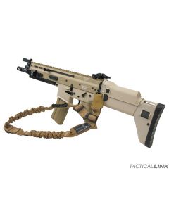 Tactical Link Convertible Bungee Mash Hook Sling For SCAR Rifles