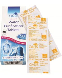 Aqua Clear Water Purification Tablets