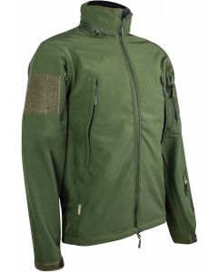 Triple Layered Highlander Tactical Soft Shell Jacket - Green