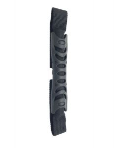Heavy Duty Black Rubber Handle - Carry Handle - 25mm Webbing, 40cm Long