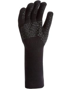 Sealskinz Waterproof All Weather Ultra Grip Knitted Gauntlet