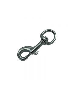 CL Malleable Trigger Hook - Nickel Plated, 16mm Round Eye, Malleable Iron