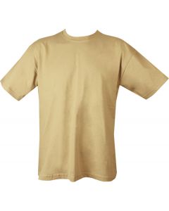 Adults Desert Tan (Sand) Military T-Shirt 