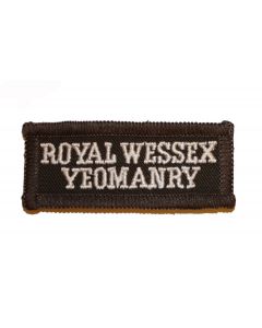 Royal Wessex Yeomanry Tactical Recognition Flash TRF Badge