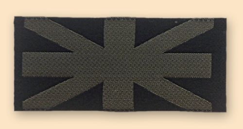 British Military Union Jack Shirt Badge